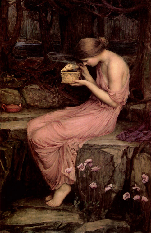 Psyche Opening the Golden Box by John William Waterhouse